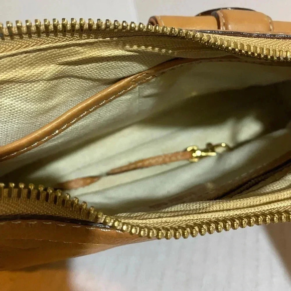 Michael kors brown leather shoulder handbag - Picture 12 of 12